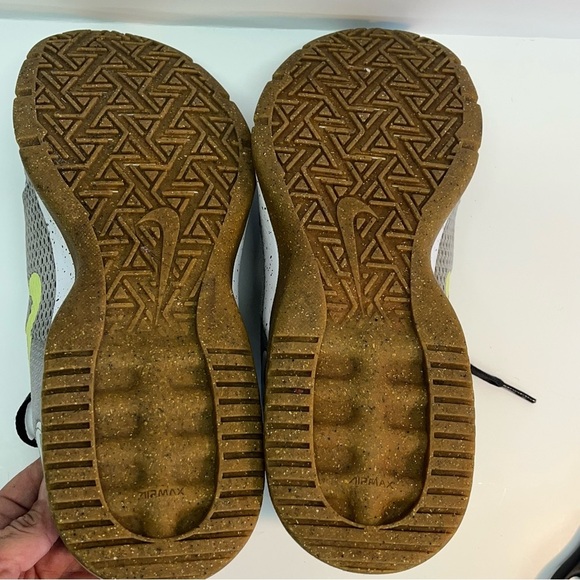 Size 7.5 - Nike Air Max Alpha Trainer 4 Light Smoke Gray Limelight 2023 - Picture 7 of 7